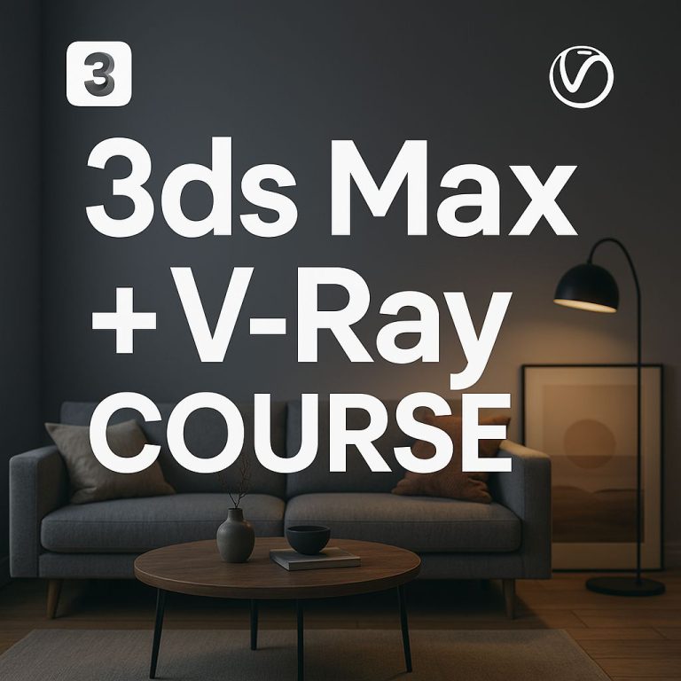 3ds Max و V-Ray در کادوس رشت
