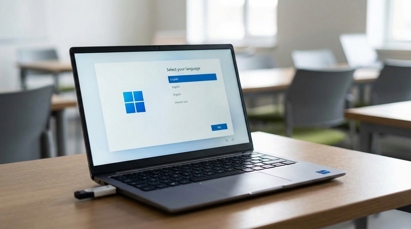 نصب ویندوز در رشت