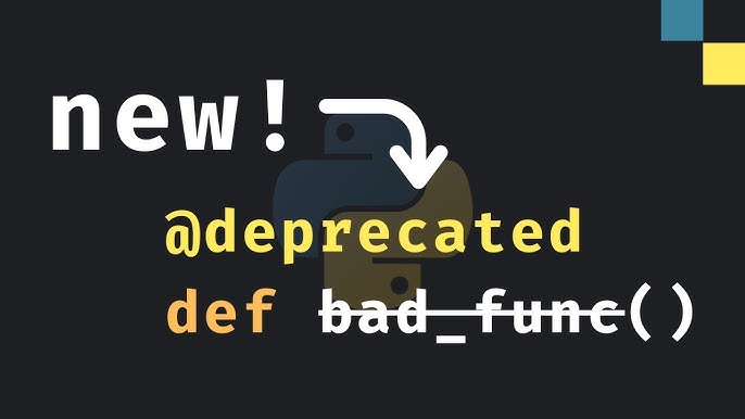 چیزهای حذف شده از پایتون 3.15