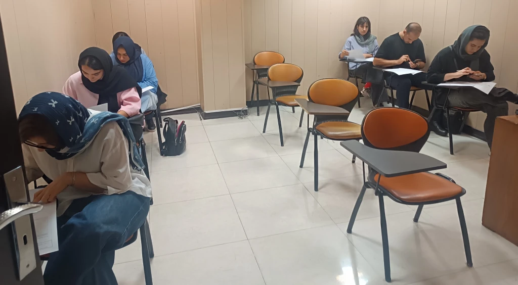 گزارش برگزاری آزمون حسابداری در رشت