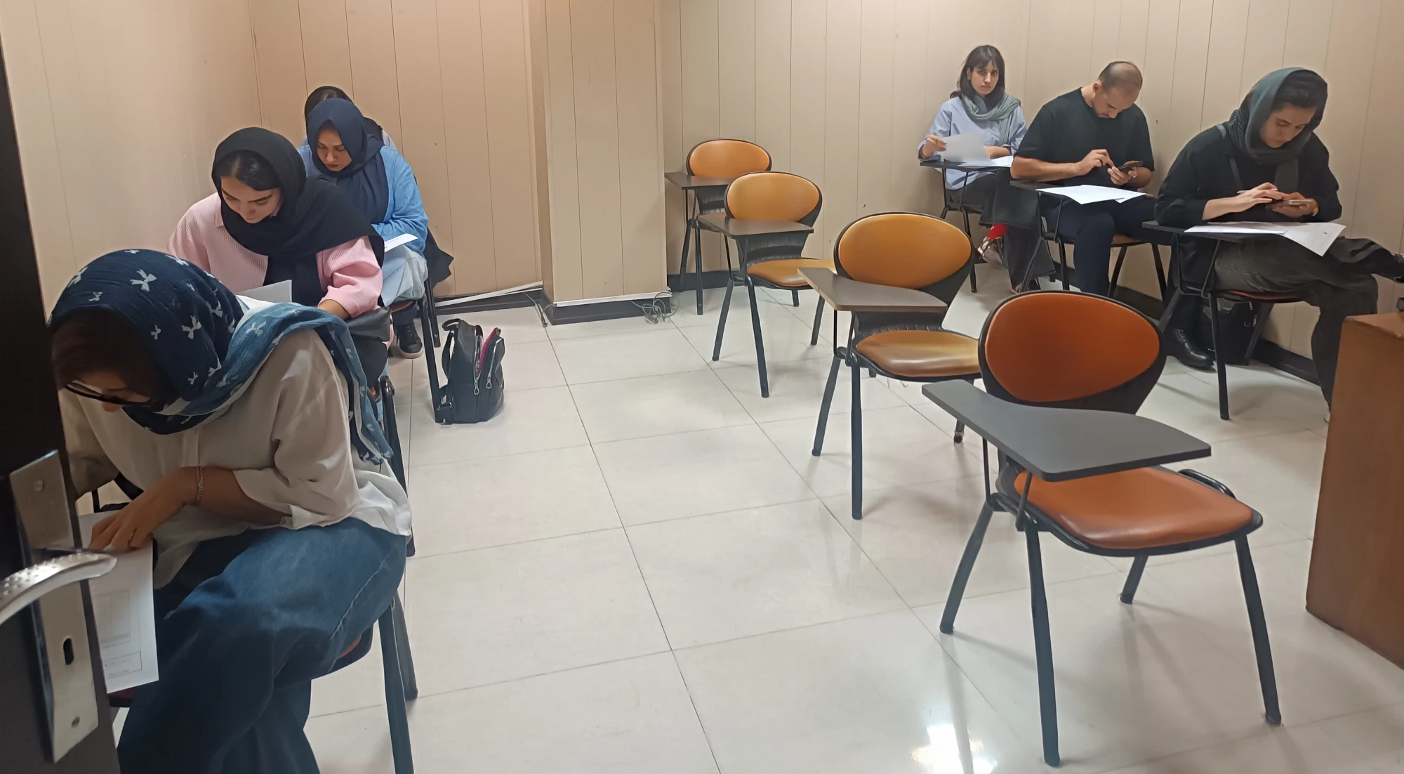 گزارش برگزاری آزمون حسابداری در رشت