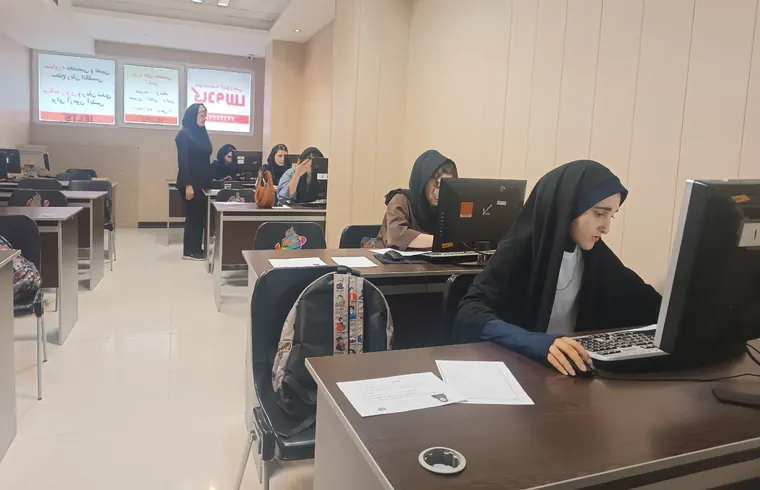برگزاری آزمون ICDL در مؤسسه کادوس رشت