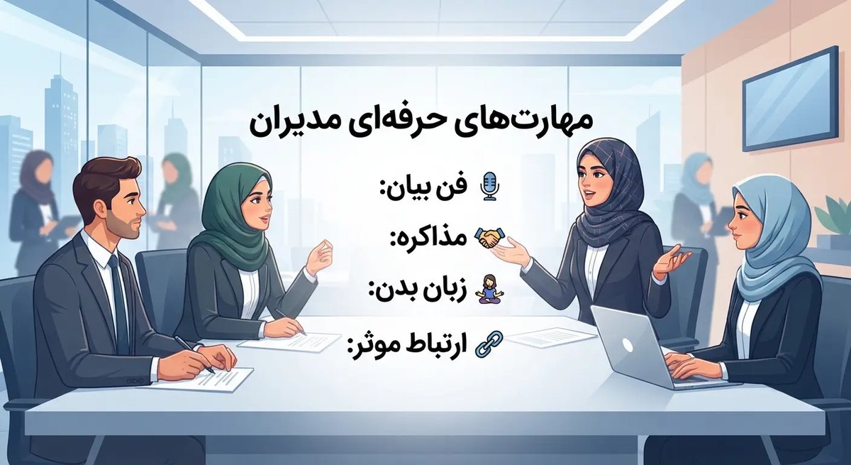 مهارت‌های حرفه‌ای مدیران